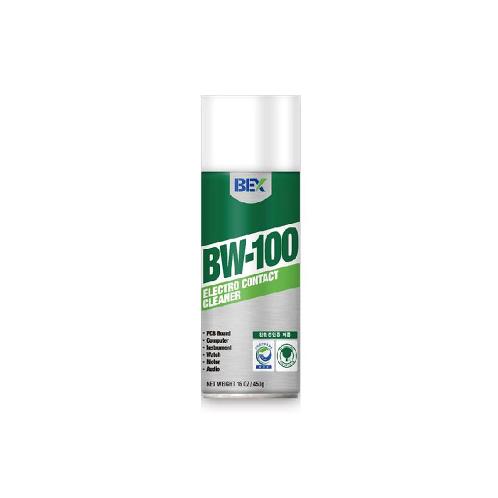 BW-100, Contact Cleaner | Electronic Materials, cleaning detergent, powerful dissolved evaporation type, spray, machinery, electronic components, medical apparatus