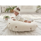 detail image1 [Rototobebe] Nursing Pillow No Vomit Cushion Teddy Quilted