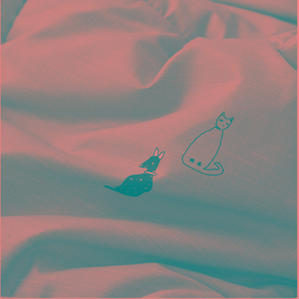 Michael Velvet Duvet Cover Queen size  Grey 180*210cm